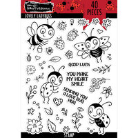 Brutus Monroe - Clear Photopolymer Stamps - Lovely Ladybugs