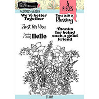 Brutus Monroe - Clear Photopolymer Stamps - Glorious Garden
