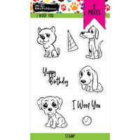 Brutus Monroe - Clear Photopolymer Stamps - I Woof You