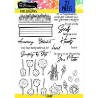 Brutus Monroe - Clear Photopolymer Stamps - Kind Blossoms