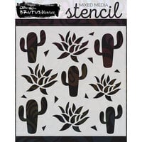 Brutus Monroe - Succulent And Cactus Collection - Stencils - Botanical Desert