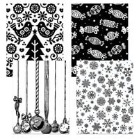 Brutus Monroe - Christmas - Card Panels - Crafty Elves