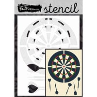 Brutus Monroe - Game Night Collection - A2 Layering Stencils - Bullseye