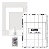 Brutus Monroe - Stick and Stamp - Mat, Blending Buddy and Mist Cleaner Bundle