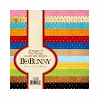 BoBunny - Double Dot Designs Collection - 6 x 6 Paper Pad - Very Vintage