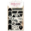 BoBunny - Essentials Collection - Clear Acrylic Stamp - To The Point