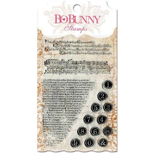 Bo Bunny - Essentials Collection - Clear Acrylic Stamp - It Is Written