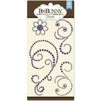 BoBunny - Double Dot Designs Collection - Bling - Flourish Jewels - Blue Hues