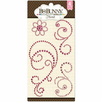 BoBunny - Double Dot Designs Collection - Bling - Flourish Jewels - Think Pink