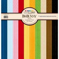 Bo Bunny - Double Dot Designs Collection - 12 x 12 Paper Pack - Stripes