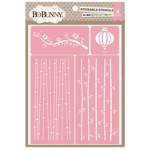 BoBunny - Stickable Stencils - Serenity