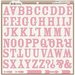 BoBunny - Stickable Stencils - Alphabet