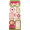 Bo Bunny Press - Vicki B Collection - Cardstock Stickers - Egg-stravaganza