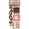 Bo Bunny Press - Sophie Collection - Cardstock Stickers - Friends To The End