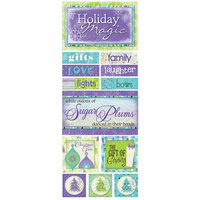 Bo Bunny Press - Winter Joy Collection - Christmas - Cardstock Stickers - The Gift of Giving