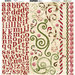 Bo Bunny Press - Noel Collection - Christmas - 12 x 12 Cardstock Stickers - Noel Combo