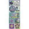 Bo Bunny Press - Peacock Lane Collection - Cardstock Stickers - Perfect Day