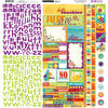 Bo Bunny Press - Sun Kissed Collection - 12 x 12 Cardstock Stickers - Sun Kissed Combo