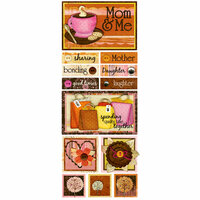 Bo Bunny Press - Delilah Collection - Cardstock Stickers - Spending Time