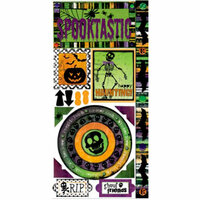 Bo Bunny Press - Spooktastic Collection - Cardstock Stickers - Spooktastic, CLEARANCE