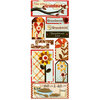 Bo Bunny Press - Kitchen Spice Collection - Cardstock Stickers - Time With Grandma, CLEARANCE