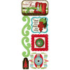 Bo Bunny Press - Tis The Season Collection - Christmas - Cardstock Stickers - Trim The Tree, CLEARANCE