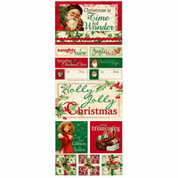 Bo Bunny Press - St. Nick Collection - Christmas - Cardstock Stickers - Time Of Wonder