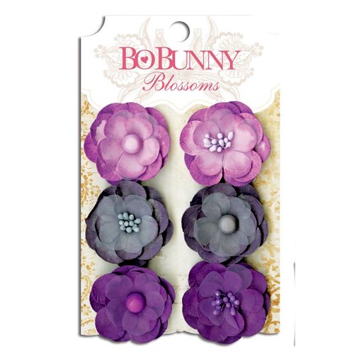 Bo Bunny - Blossoms - Pansy - Plum Purple