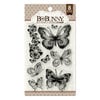 BoBunny - Clear Acrylic Stamps - Butterfly Kisses