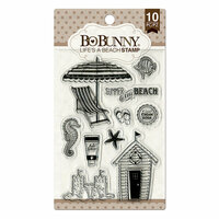 BoBunny - Clear Acrylic Stamps - Life's A Beach