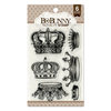 BoBunny - Clear Acrylic Stamps - Royalty