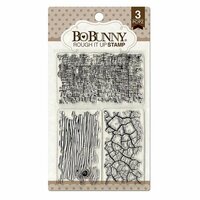 BoBunny - Clear Acrylic Stamps - Rough It Up