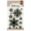 BoBunny - Clear Acrylic Stamps - Snowflakes