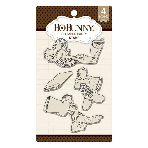BoBunny - Clear Acrylic Stamps - Slumber Party
