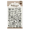 BoBunny - Clear Acrylic Stamps - Icons