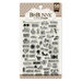 BoBunny - Clear Acrylic Stamps - Icons
