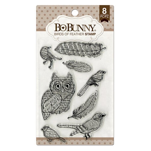 BoBunny - Clear Acrylic Stamps - Birds of a Feather