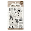 BoBunny - Christmas - Clear Acrylic Stamps - Holly Jolly