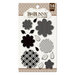 BoBunny - Clear Acrylic Stamps - Perfect Petals