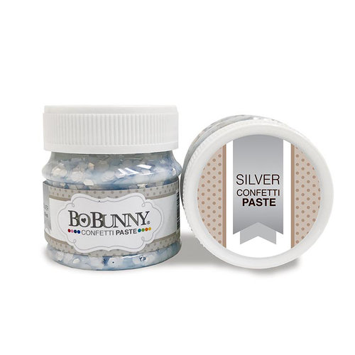 BoBunny - Confetti Paste - Silver