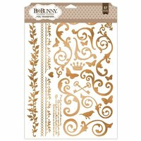 BoBunny - Foil Transfer - Filigree - Copper