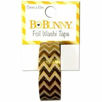 BoBunny - Washi Tape - Chevron - Gold Foil