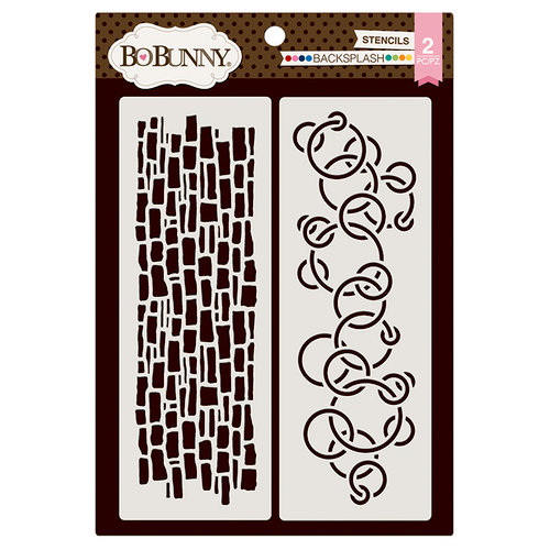 BoBunny - Thick Stencils - Backsplash