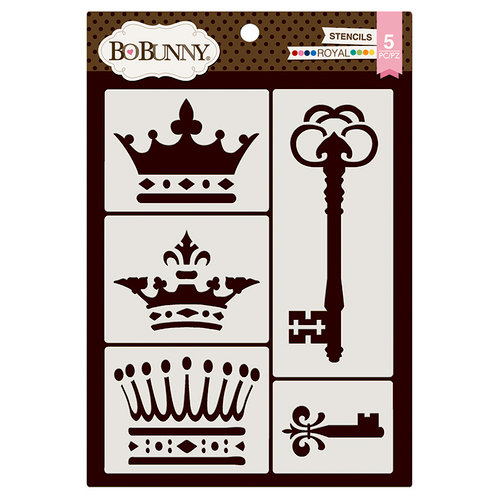 BoBunny - Thick Stencils - Royal