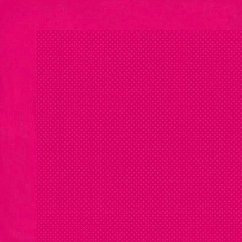 BoBunny - Double Dot Collection - 12x12 Double Sided Cardstock Paper - Hot Pink