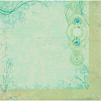 Bo Bunny Press - Ambrosia Collection - 12 x 12 Double Sided Paper - Lilly