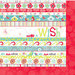 Bo Bunny Press - Alora Collection - 12 x 12 Double Sided Paper - Wish