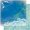 Bo Bunny Press - Barefoot and Bliss Collection - 12 x 12 Double Sided Paper - Barefoot and Bliss
