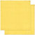 Bo Bunny Press - Double Dot Designs Collection - 12 x 12 Double Sided Paper - Journal - Buttercup