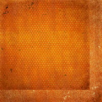 BoBunny - Double Dot Designs Collection - 12 x 12 Double Sided Paper - Vintage - Burnt Orange